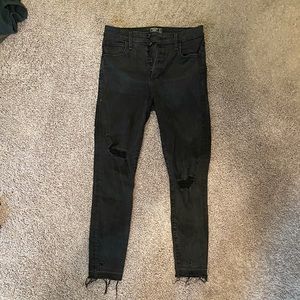 A&F Simone high rise ankle